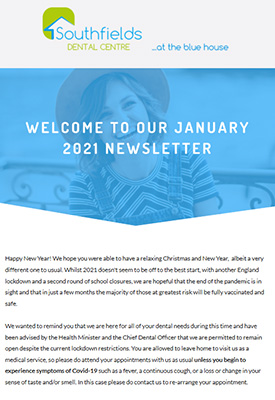 January 2021 Newsletter