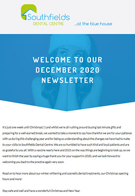 December 2020 Newsletter