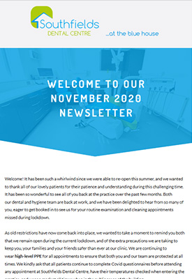 November 2020 Newsletter